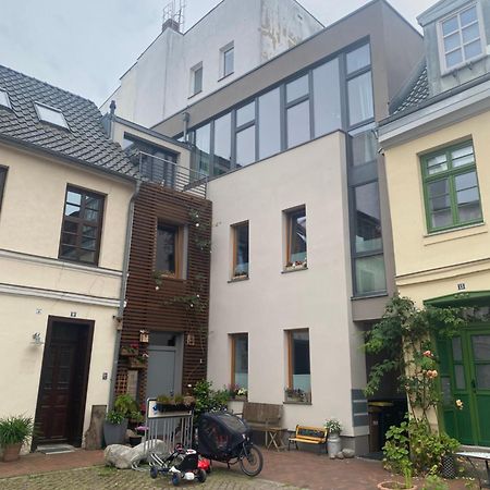 Ferienwohnung Hofquartier Rostock Exterior foto